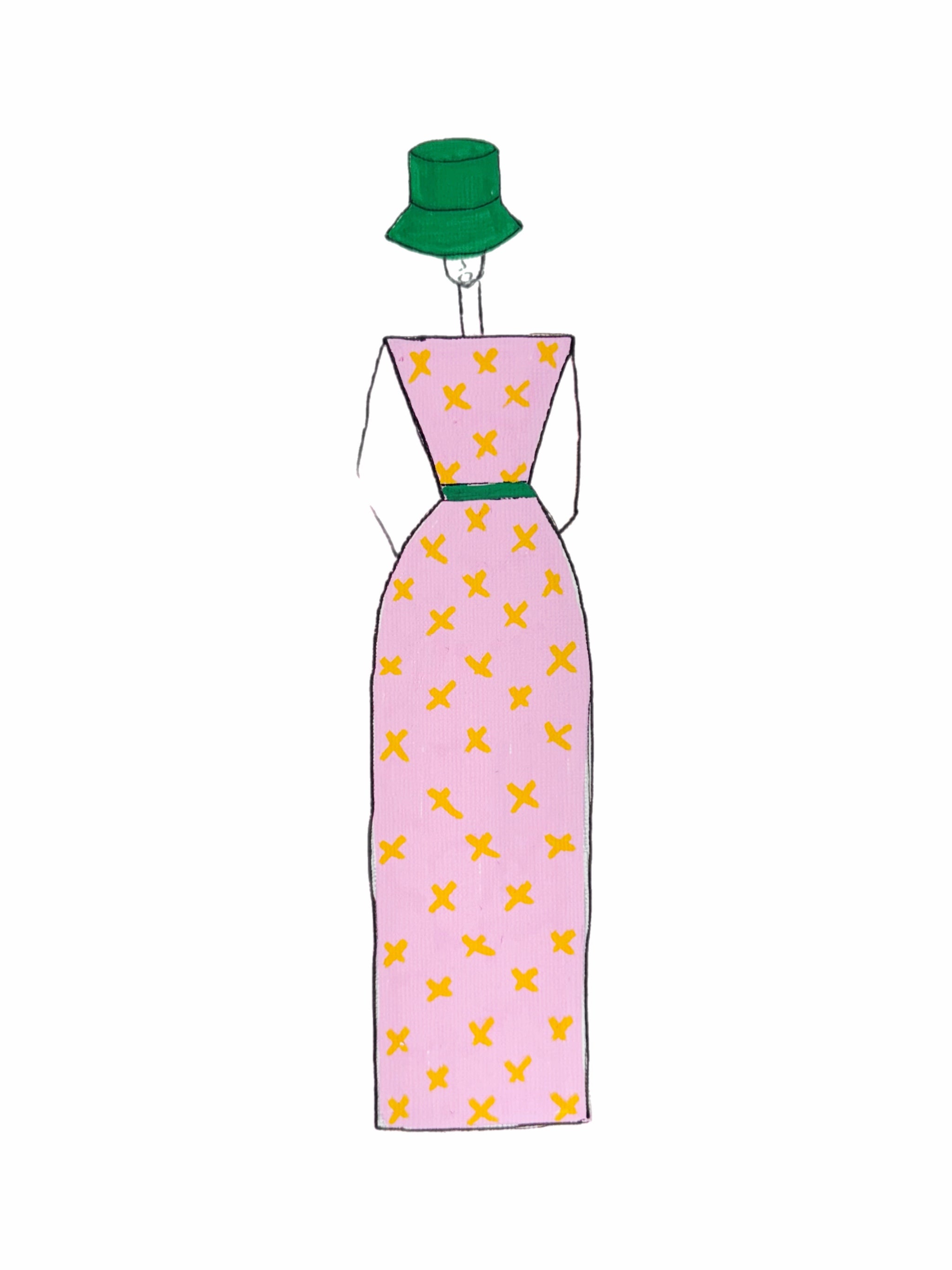 “Lil Miss Green Hat”