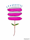 Pink Pillow Flowers for