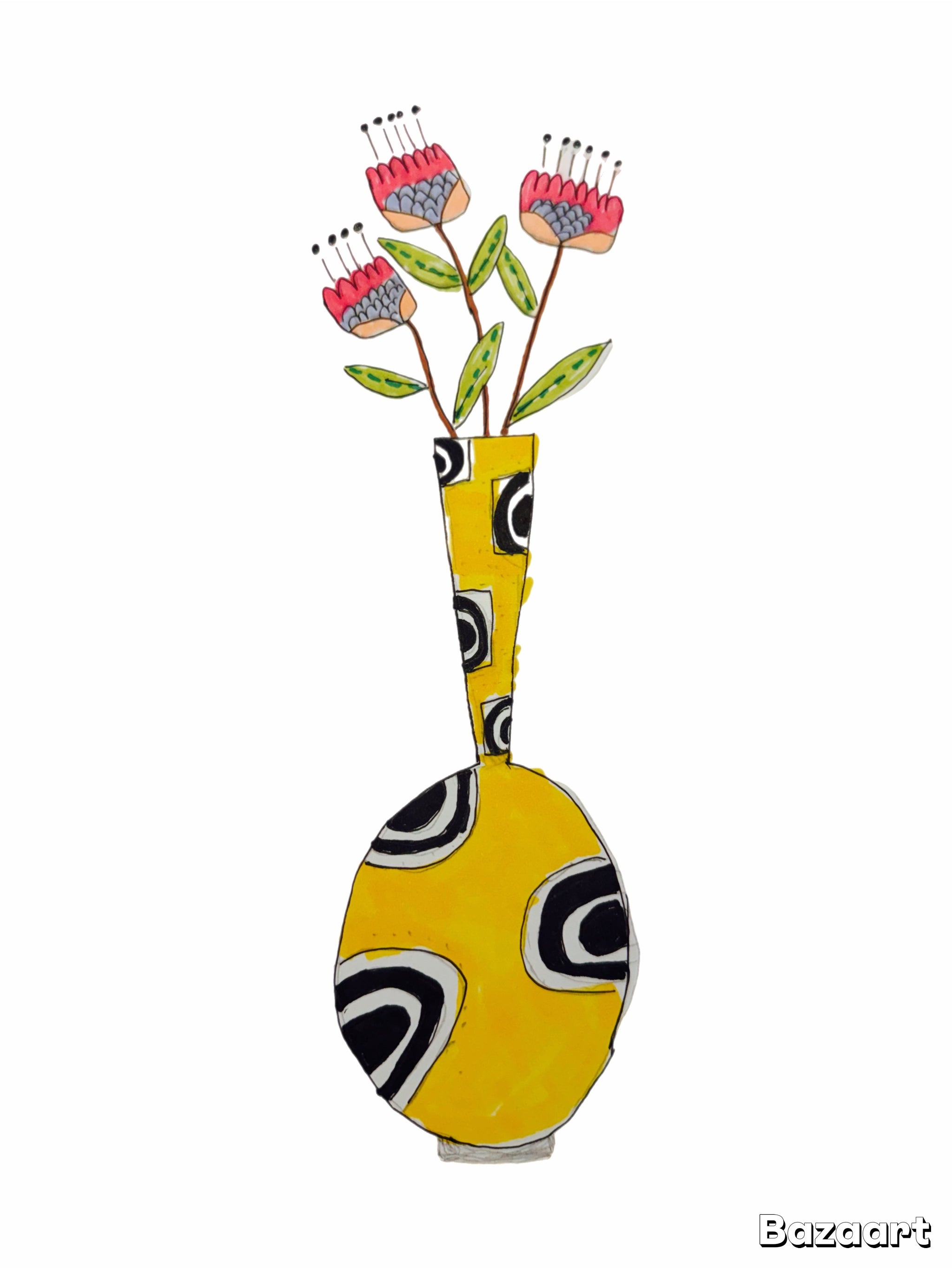 In The Yellow Vase